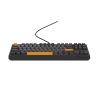 Genesis herní klávesnice THOR 230/TKL/RGB/Outemu Red/Drátová USB/US layout/Anchor Negative Šedá