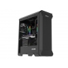 Počítačová skříň Genesis IRID 505F/Midi Tower/Transpar./Černá