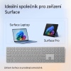 Microsoft Surface Keyboard (2. edice)/Bezdrátová Bluetooth/CZ-SK layout/Šedá