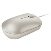 Lenovo 540/Kancelářská/Optická/2 400 DPI/Drátová USB-C/Zlatá
