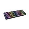 Genesis herní klávesnice THOR 660 G2/Gateron Red/USB+BT/US layout/Černá