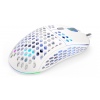 Endorfy LIX Plus/Herní/Optická/Pro praváky/19 000 DPI/Drátové USB-A/Bílá
