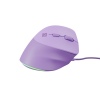 Vertikální myš Natec CRAKE 2 PRO/Vertikální/Optická/Pro praváky/12 400 DPI/Drátové USB-A/Fialová