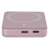 EMOS POWERBANKA WI 522, bezdrátové nabíjení 20W, 5.000mAh, LOSOSOVÁ, 1xUSB-C