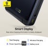 Baseus Powerbanka PicoGo Qi2 10000mAh 45W s kabelem USB-C černá