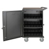 Nabíjecí stanice pro více zařízení, 36 zásuvek BS 1363 230V, vozík, černá