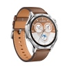 Huawei Watch GT 5/46mm/Silver/Elegant Band/Brown