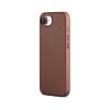 Epico Mag+ kožený kryt iPhone 16e - hnědá