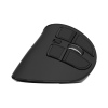 Vertikální bezdrátová myš Natec EUPHONIE PRO/Vertikální/Optická/Pro praváky/4 000 DPI/USB+BT/Černá