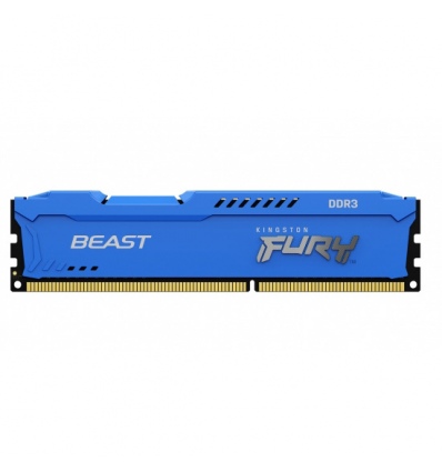 Kingston FURY Beast/DDR3/4GB/1600MHz/CL10/1x4GB/Blue