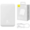 Baseus Magnetická Powerbanka 20000mAh 20W White