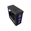 Počítačová skříň Genesis IRID 503 ARGB V2/Micro Tower/Transpar./Černá