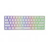 Genesis herní klávesnice THOR 660 RGB/Bezdrátová Bluetooth/US layout/Bílá
