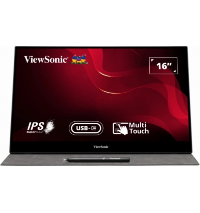 16" LED ViewSonic TD1655 - 1366x768,PCAP,portable