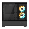 GIGABYTE C201 PANORAMIC/Midi Tower/Transpar./Černá