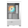 GIGABYTE C201 PANORAMIC ICE/Midi Tower/Transpar./Bílá