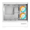 GIGABYTE C201 PANORAMIC ICE/Midi Tower/Transpar./Bílá