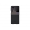 Samsung Ochranný kryt z veganské kůže Flip7 Black