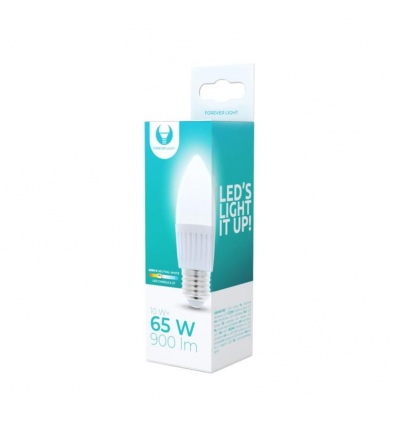 LED žárovka Forever C37 E27 10W neutrální bílá (4500K)