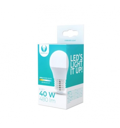 LED žárovka Forever E27 G45 6W teplá bílá (3000K)