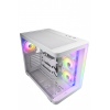 FSP ATX Midi Tower M580-WP/Midi Tower/Transpar./Bílá